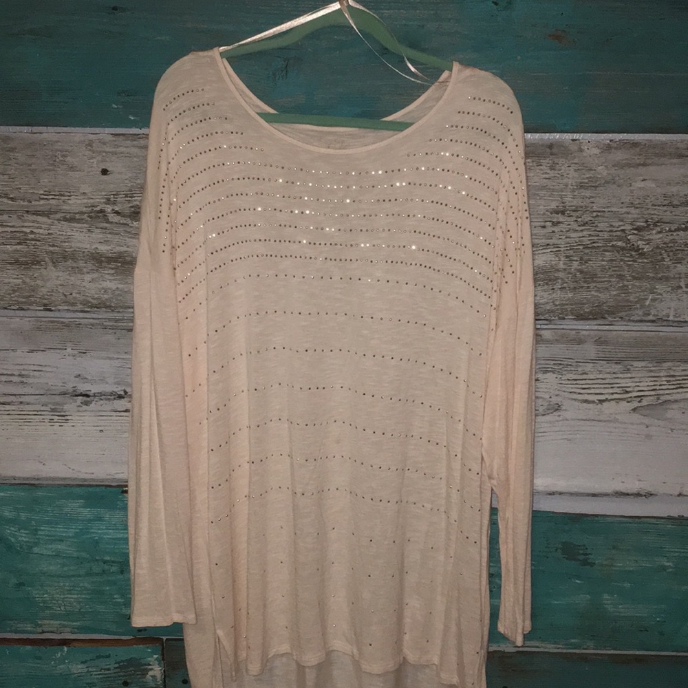 2x Apt. 9 blush pink blouse